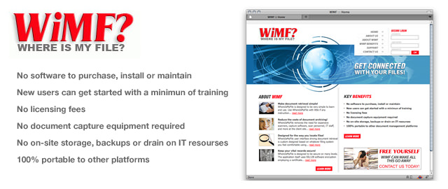 Where is my file? Simple Document Search and Retrieval via a Secure Web Portal